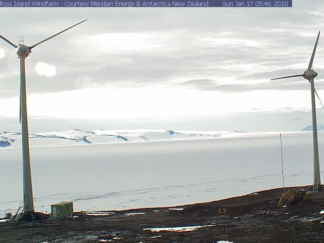 Wind Farm In The Antarctica windcam11 1 MW Wind Farm Live In Antarctica