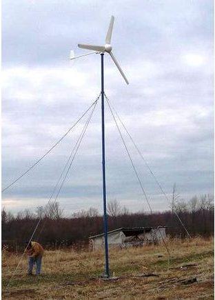 Hummer 1kW REsidential Wind Turbine