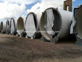 WIND TURBINE Towers For Sale – 76m – 250ft WIND TURBINE Towers For Sale – 76m – 250ft