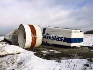 VESTAS V42 600kW Wind Turbine Post Post Image VESTAS V42 600kW Wind Turbine