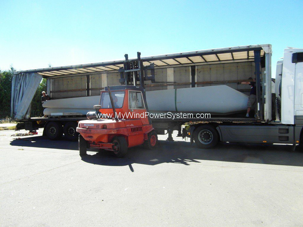 VESTAS V27 & V29 & V47 Blades Spare Parts offered Product 2