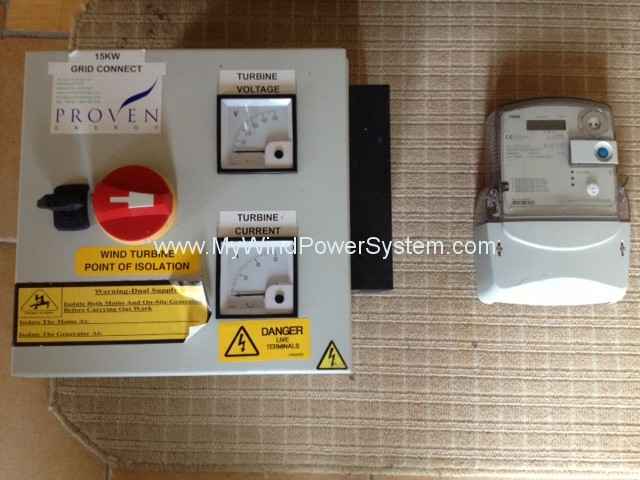 proven 6kw wind turbine switches PROVEN Second Hand Wind Turbine   6kW