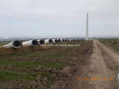 BONUS 450 – B600/37 – Wind Turbines Sale 10kW - 500kW Wind Turbines - OFFERED Category - Image 13 bonus 450 wind turbine lm17 blades storage b 416x312 BONUS 450 B600/37 Wind Turbines Sale