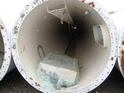 WINCON 200/26 – 200kW Wind Turbine Sale MARKETPLACE Category - Image 18 Wincon W200 wind turbine tower inside.jpg 416x312 WINCON 200/26 200kW Wind Turbine Sale