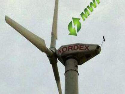NORDEX N27 – 150kW Wind Turbine 1kW - 150kW OFFERED Category NORDEX N27 – 150kW Wind Turbine Product Image