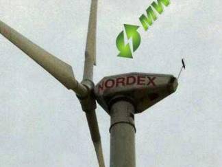 NORDEX N27 – 150kW Wind Turbine – 50m Tower NORDEX N27 – 150kW Wind Turbine – 50m Tower