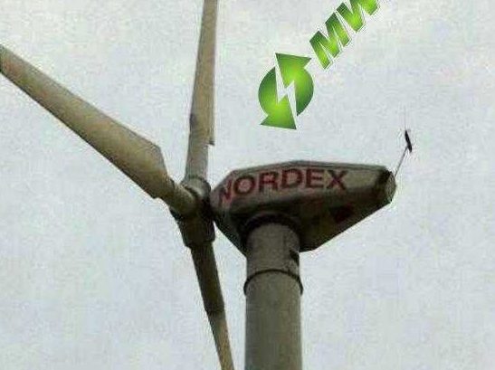 NORDEX N27 – 150kW Wind Turbine – 50m Tower