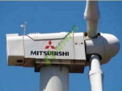 MITSUBISHI MWT 500 – Used Wind Turbines Sale 175kW - 500kW OFFERED Category - Image MITSUBISHI MWT 500 – Used Wind Turbines Sale Product Image