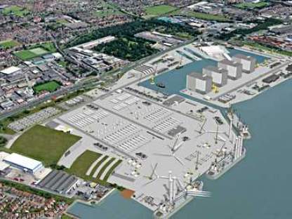 Major Turbine Assembly Plant set for United Kingdom Artist-Impression-Of-Planned-Facility
