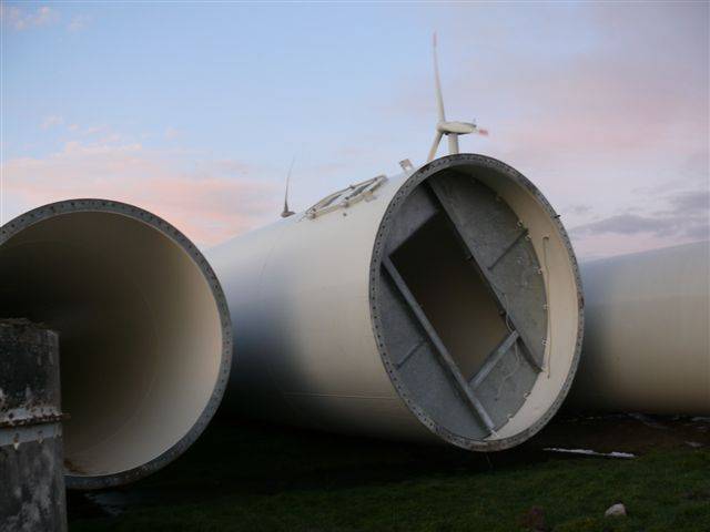 Vestas Tower For Sale – 65m – 213ft – 3 sections Vestas Tower For Sale – 65m – 213ft – 3 sections