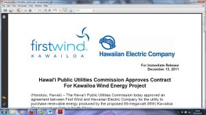 Hawaiian Electric Company 300x1681 Wind Power: Focus On Hawaii