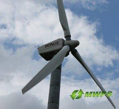 BONUS B33300 Wind Turbines Wanted AN BONUS B33 300 300kW Wind Turbine 400px 400x365