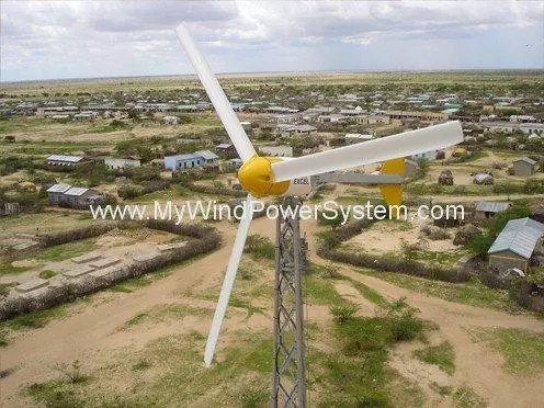 Bergey Excel 10 kW wind turbine b Iranian Wind Power