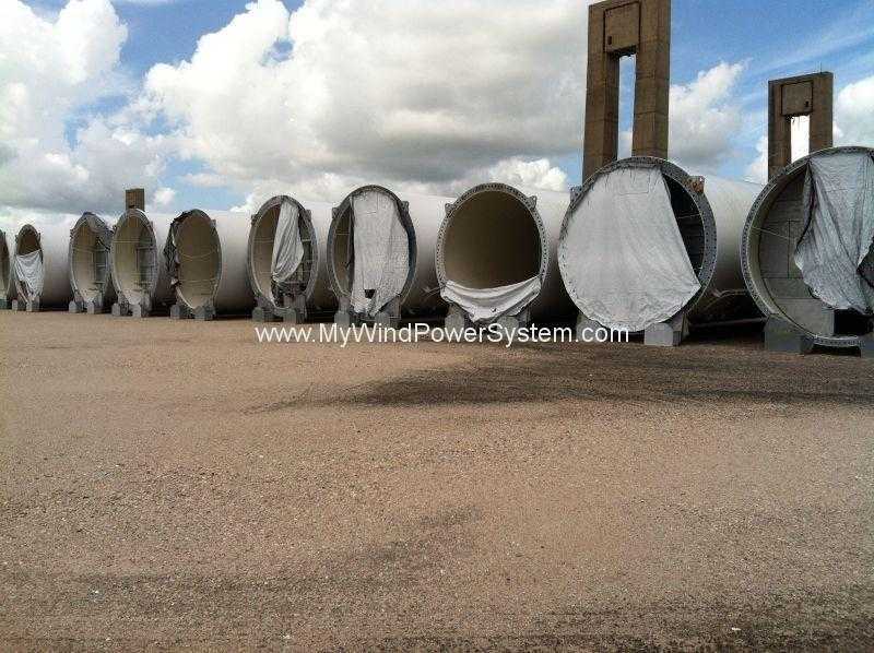 WIND TURBINE Towers For Sale – 76m – 250ft WIND TURBINE Towers For Sale – 76m – 250ft