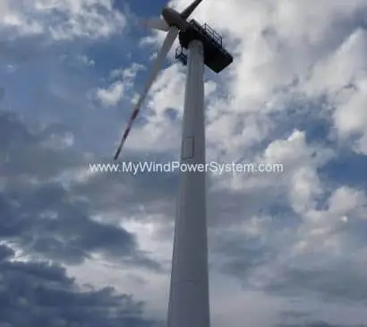Vestas V20 100kW Wind Turbine b e1613024350640 410x365 VESTAS V20 For Sale   100kW Used Wind Turbines