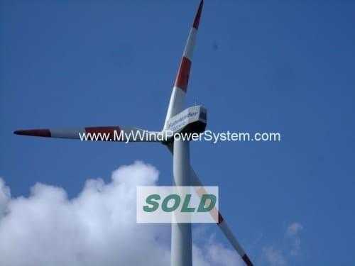 Fuhrländer FL1000 wind turbine 1mW 500x375 4 MITSUBISHI MWT1000  1MW   Sale