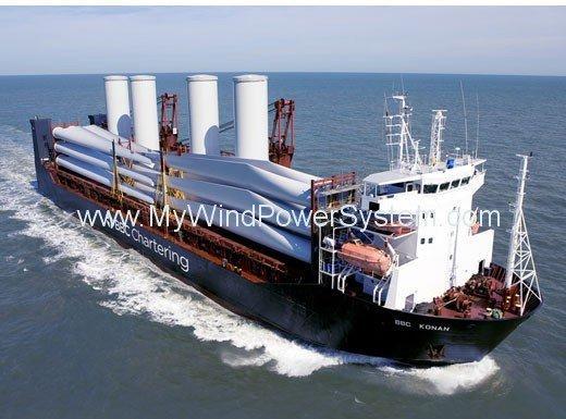 Transportation of Wind Turbines BBC Konan5201
