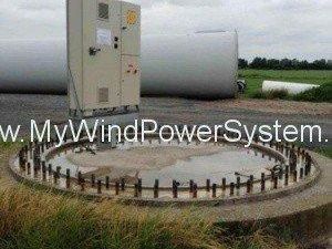 BONUS 600kW Mk4   11 units For Sale Bonus 600kW Mk4 Wind Turbine foundation 300x225