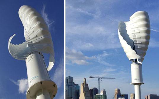 helix wind turbine 2 WIND TURBINE DESIGNS   The Most Amazing Windmills In The World