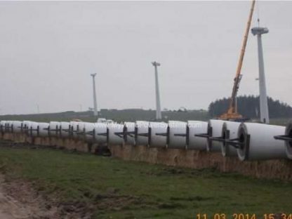 BONUS 450 – B600/37 – Wind Turbines Sale MARKETPLACE Category - Image 7 Bonus 450 wind turbine LM17 blades storage e1539467182284 416x312 BONUS 450 B600/37 Wind Turbines Sale