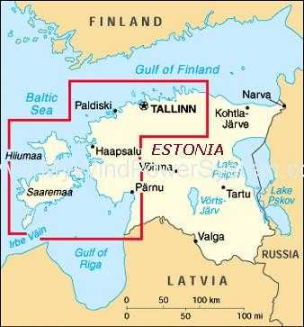 Estonia and neighbouring countries