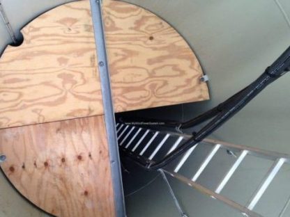 VESTAS Towers – V27 – 30m – For Sale MARKETPLACE Category - Image 7 Vestas V27 tower inside stairs e1703021935421 416x312 VESTAS Towers V27 30m For Sale