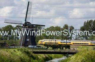 Wind Powered Trains