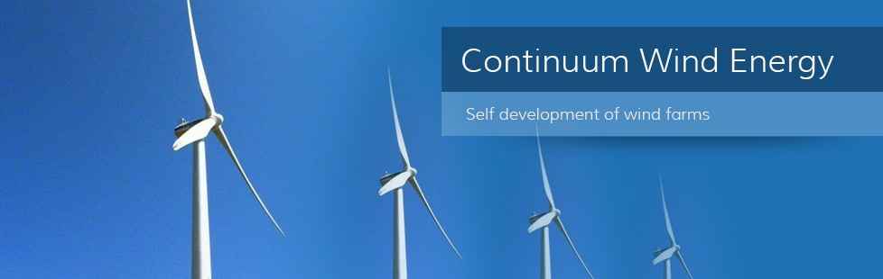 Continuum wind energy logo 1 New 170MW Onshore Wind Farm for India