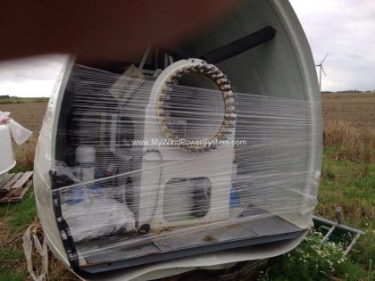 enercon e40 nacelle inside view 420x315 ENERCON E40 500KW Wind Turbine