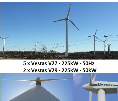 Vestas V27 V29 compilation1 VESTAS V29   225kW Wind Turbines For Sale