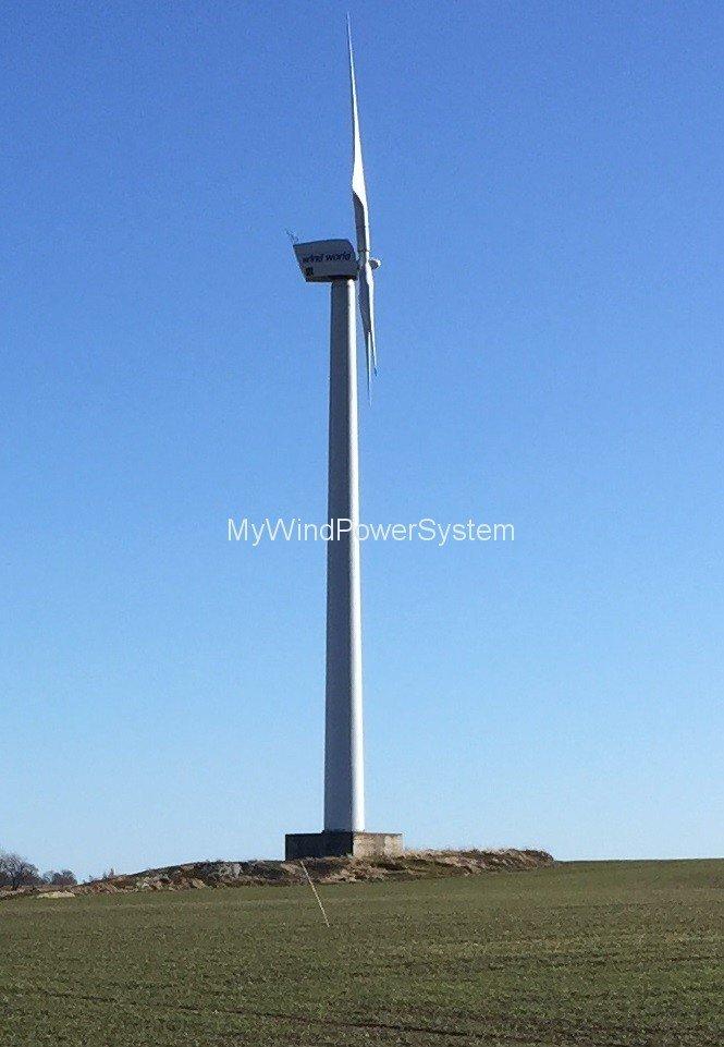 WINDWORLD W2700 150kW Wind Turbine Sale WindWorld W2700 150kW Wind Turbine site b
