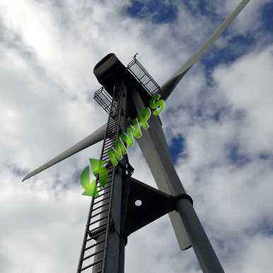 BONUS 150kW Wind Turbines For Sale Bonuss 150kW Wind Turbine tripod 1g sml