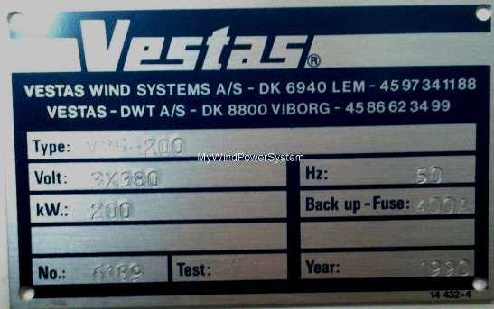 VESTAS V25 – Used Wind Turbine 5