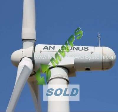 BONUS B37 450kW Wind Turbine 1 AN BONUS B37   Windkraftanlage zu verkaufen