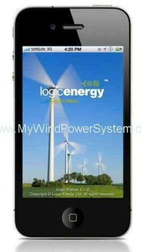 logicenergy lesense mobile app LOGICENERGY 2 x Wind Monitoring System