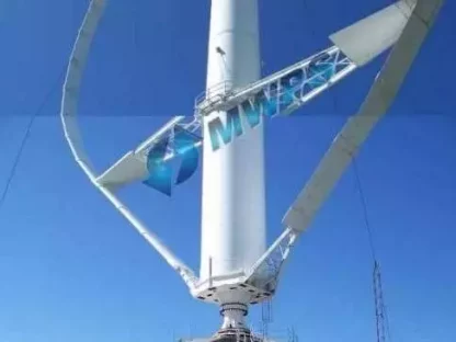 ICONIC 3.9mW Vertical Axis Wind Turbine 1.25MW - 3MW OFFERED Category ICONIC 3.9mW Vertical Axis Wind Turbine Product Image