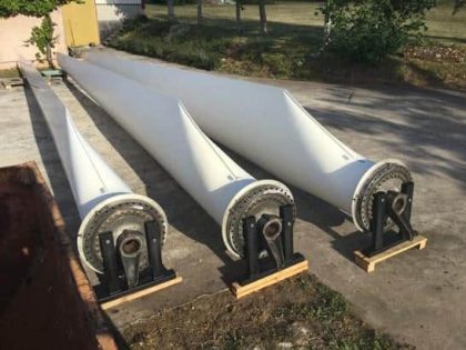 Vestas V27 Blades - Part Restored