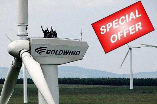 GOLDWIND S48 – 750kW Wind Turbines