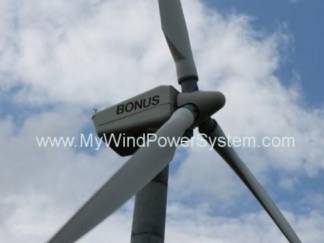De-rated Bonus 300 250kW Wind Turbine For Sale 175kW - 500kW OFFERED Category De-rated Bonus 300 250kW Wind Turbine For Sale