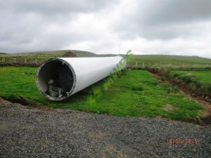 VESTAS V27 40m Two Section Tower 08 300x225 VESTAS V27 40m Tower For Sale