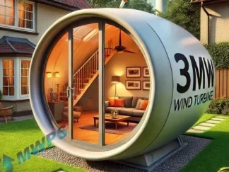 Recycled Wind Turbines: Tiny Homes, Playgrounds Post Post Image Recycled Wind Turbines: Tiny Homes, Playgrounds