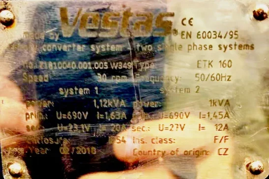 VESTAS Gearbox V66 – Winergy PEAB 4395 Product Image 4