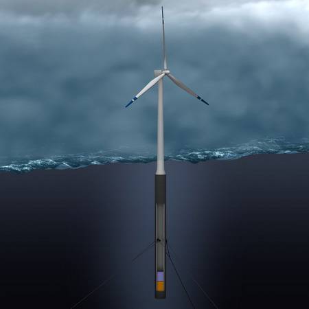 hywind-floating-wind-turbine hywind floating wind turbine4 The Worlds First Floating Wind Turbine Launched In Norway