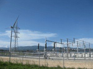 Turbine, Substation, and Terminus of the Transmission Line at Cruce de Cabral Turbine Substation and Terminus of the Transmission Line at Cruce de Cabral1 First Large Scale Wind Farms for Dominican Republic Wind Turbines supplied by Vestas