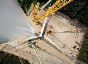 Aufbau Siemens Wind Power Windenergieanlage SWT 6.0 154 PN201209 04 072dpi 300x2161 Denmark Create High Tech Wind TurbineTest Centre
