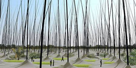 windstalk wind power concept 2 image windstalk wind power concept 2 The Most Amazing Wind Turbines In The World