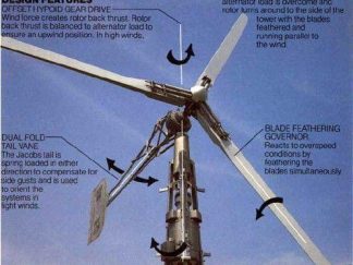 JACOBS 31/20 – 20kW Wind Turbine for Sale 1kW - 150kW Offered Category - Image JACOBS 31/20 – 20kW Wind Turbine for Sale Product Image