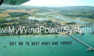 Anti wind turbine : Aerial protest against windfarm Anti wind turbine Aerial 006 300x1801 Wind Turbine Illnesses: Anti Wind Power Campaigners are to Blame!