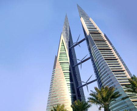bahrain wtc image bahrain wtc The Most Amazing Wind Turbines In The World