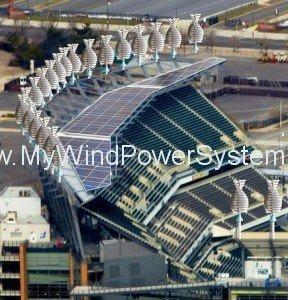 Philly Eagles Solar Stadium plus wind turbines Philly Eagles Solar Stadium 288x3001 VisionAIR3: Heralding a Revolution in Wind Turbines?